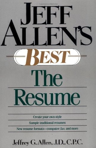 Jeff Allen's Best: The Resume P