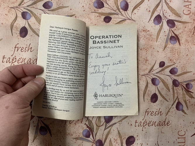 Operation Bassinet (Harlequin Intrigue No. 726) (The Collingwood Heirs series)
