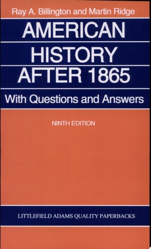 American History After 1865: With Questions and Answers
