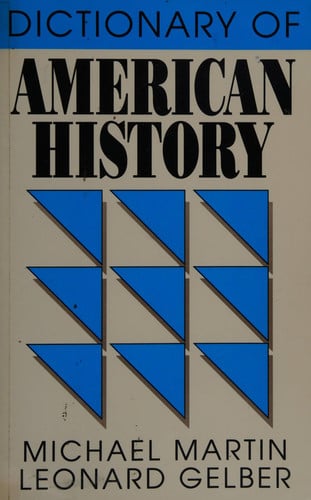 Dictionary of American History (Littlefield, Adams Quality Paperback; No. 124)