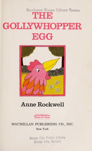The gollywhopper egg (Ready-to-read)