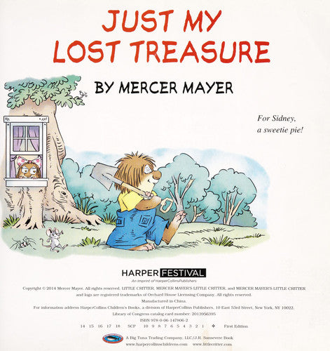 Little Critter: Just My Lost Treasure