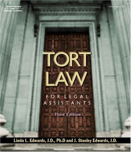Tort Law for Legal Assistants