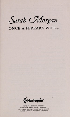 Once a Ferrara Wife...