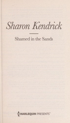 Shamed in the Sands (Desert Men of Qurhah, 2)