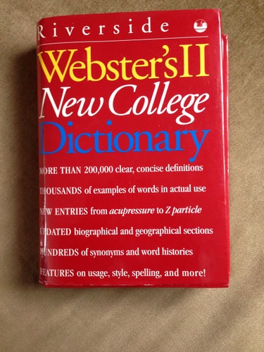 Webster's II New College Dictionary