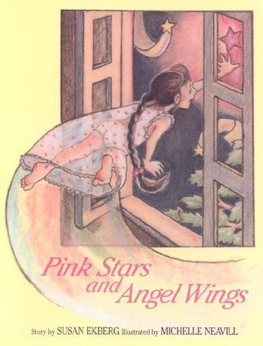 Pink Stars and Angel Wings