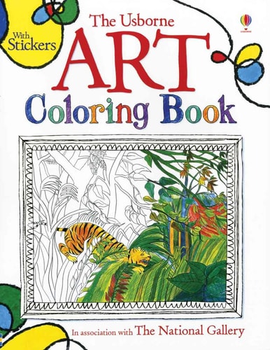 The Usborne Art Coloring Book