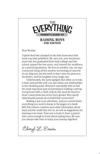 The Everything Parent's Guide to Raising Boys: A complete handbook to develop confidence, promote self-esteem, and improve communication (Everything® Series)