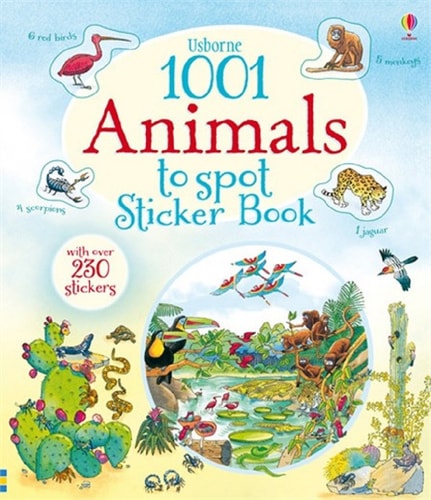 1001 Animals to Spot Stick Book
