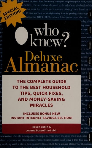 Who Knew? Deluxe Almanac "Money Savings" Holiday Gift Set Bruce Lubin 2013