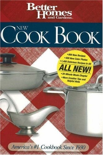 Better Homes and Gardens New Cook Book (Better Homes & Gardens Plaid)