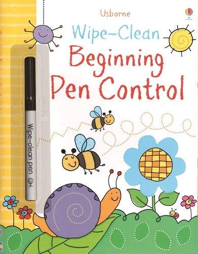 Wipe-clean Beginning Pen Control