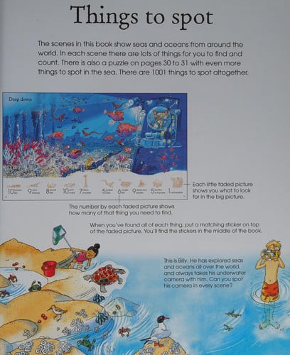 1001 Things to Spot in the Sea Sticker Book