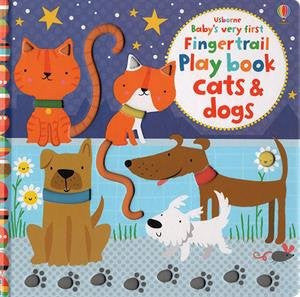 Baby's Very First Fingertrail Play Book Cats & Dogs