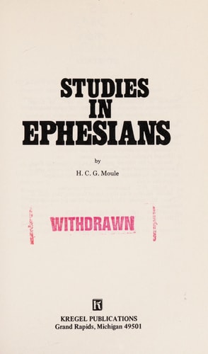 Studies in Ephesians (Kregel popular commentary series)