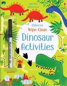 Usborne Books Dinosaur Activities Wipe-Clean