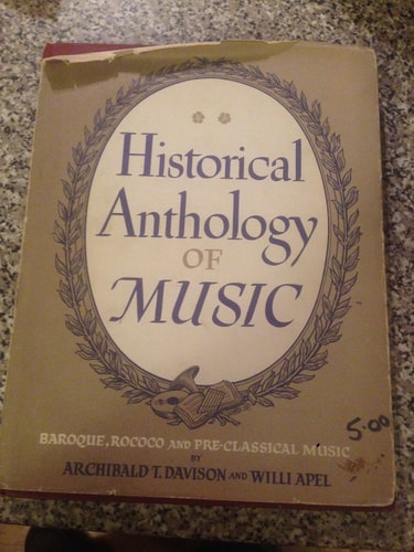 Historical Anthology of Music, Volume II: Baroque, Rococo, and Pre-Classical Music (Baroque, Rococo, & Pre-Classical Music)