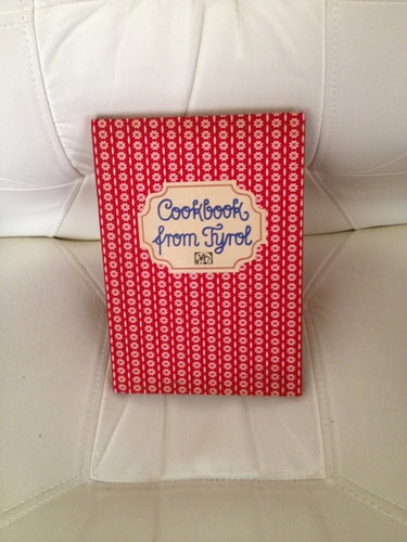 Cook Book from Tyrol