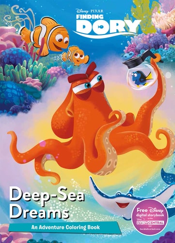 Disney Pixar Finding Dory Deep-Sea Dreams An Adventure Coloring Book