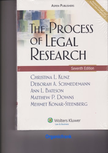 The Process of Legal Research