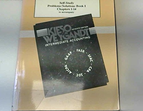 Intermediate Accounting, Self-Study Problem and Solutions Book I