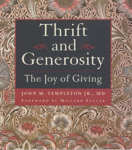 Thrift & Generosity: Joy Of Giving