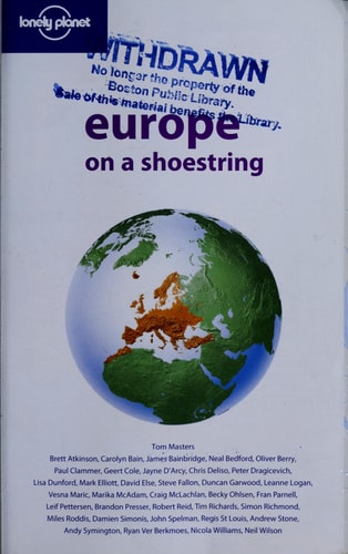 Europe on a Shoestring: Big Trips on Small Budgets (Lonely Planet)