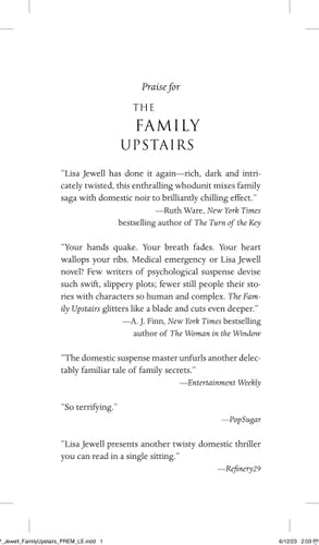The Family Upstairs A Novel