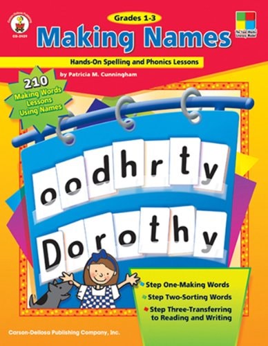 Making Names, Grades 1 - 3 (The Four-Blocks Literacy Model)