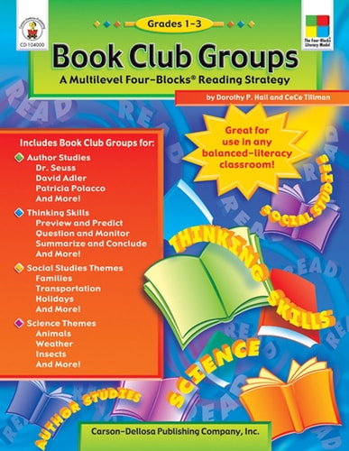 Book Club Groups, Grades 1 - 3 (Four-Blocks Literacy Model)