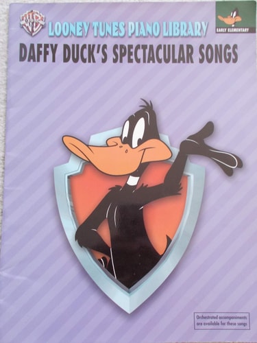 Looney Tunes Piano Library: Daffy Duck's Spectacular Songs