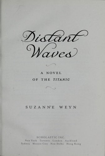 Distant Waves A Novel of the Titanic