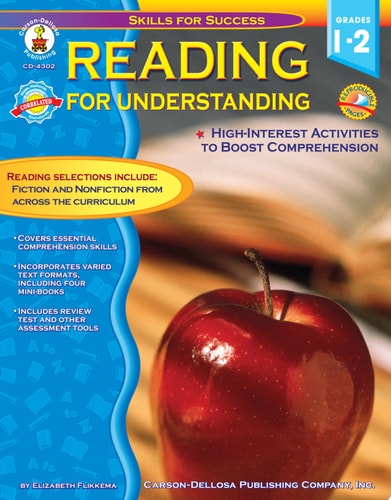 Reading for Understanding, Grades 1-2 (Carson Dellosa, 4302) (Skills for Success)