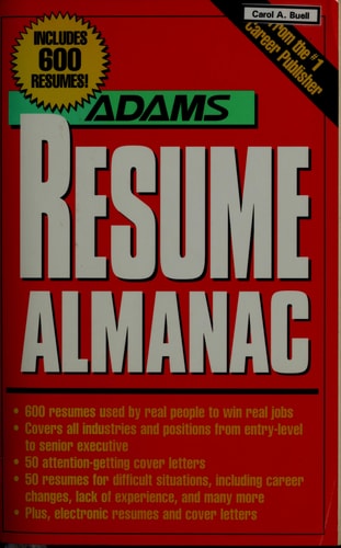 Adams Resume Almanac