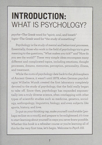 Psych 101 Psychology Facts, Basics, Statistics, Tests, and More!