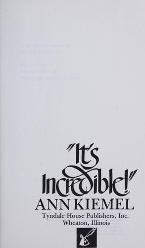 It's Incredible