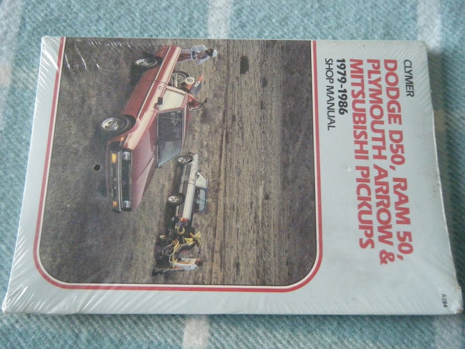 Dodge D50, Ram 50, Plymouth arrow & Mitsubishi pickups, 1979-1986: Shop manual