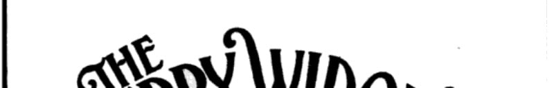 Mary (Merry Widows)