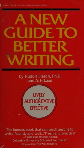 New Guide to Better Writing