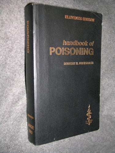 Handbook of Poisoning