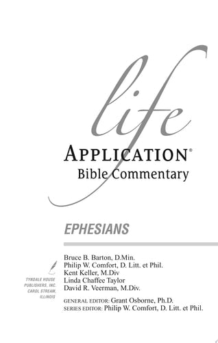 Ephesians (Life Application Bible Commentary)