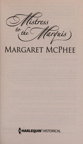 Mistress to the Marquis