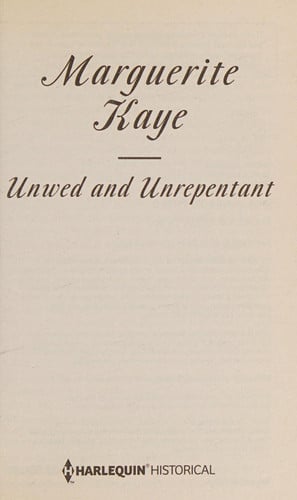 Unwed and Unrepentant (The Armstrong Sisters)