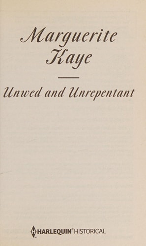 Unwed and Unrepentant (The Armstrong Sisters)