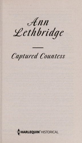 Captured Countess (Harlequin Historical)