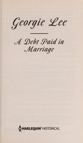 A Debt Paid in Marriage