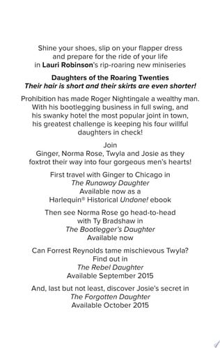 The Bootlegger's Daughter (Daughters of the Roaring Twenties)