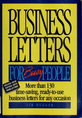 Business Letters for Busy People