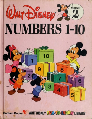 Numbers 1-10 (Walt Disney Fun-to-Learn Library)